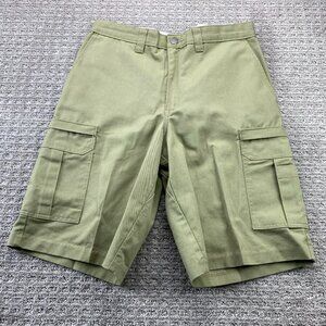 Dickies Cargo Shorts Men Size 32 Khaki Short Pants Brown Casual Workwear